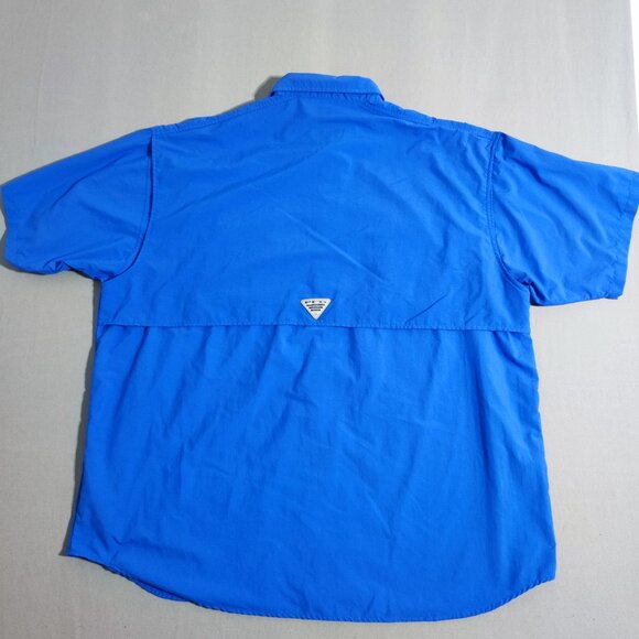 Columbia Bahama PFG Omni-shade men's size 2XL blue mesh lining - Picture 3 of 12
